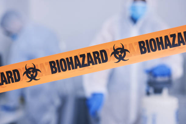 Professional Biohazard technician working in Malvern, AR